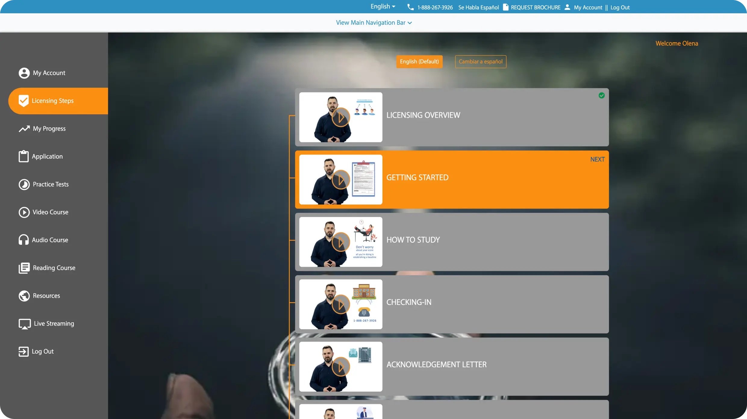 Instructor teaching contractor license preparation class