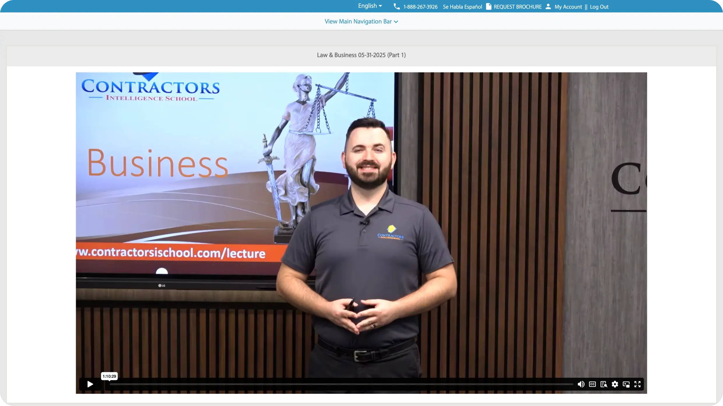 Contractor license course study group session