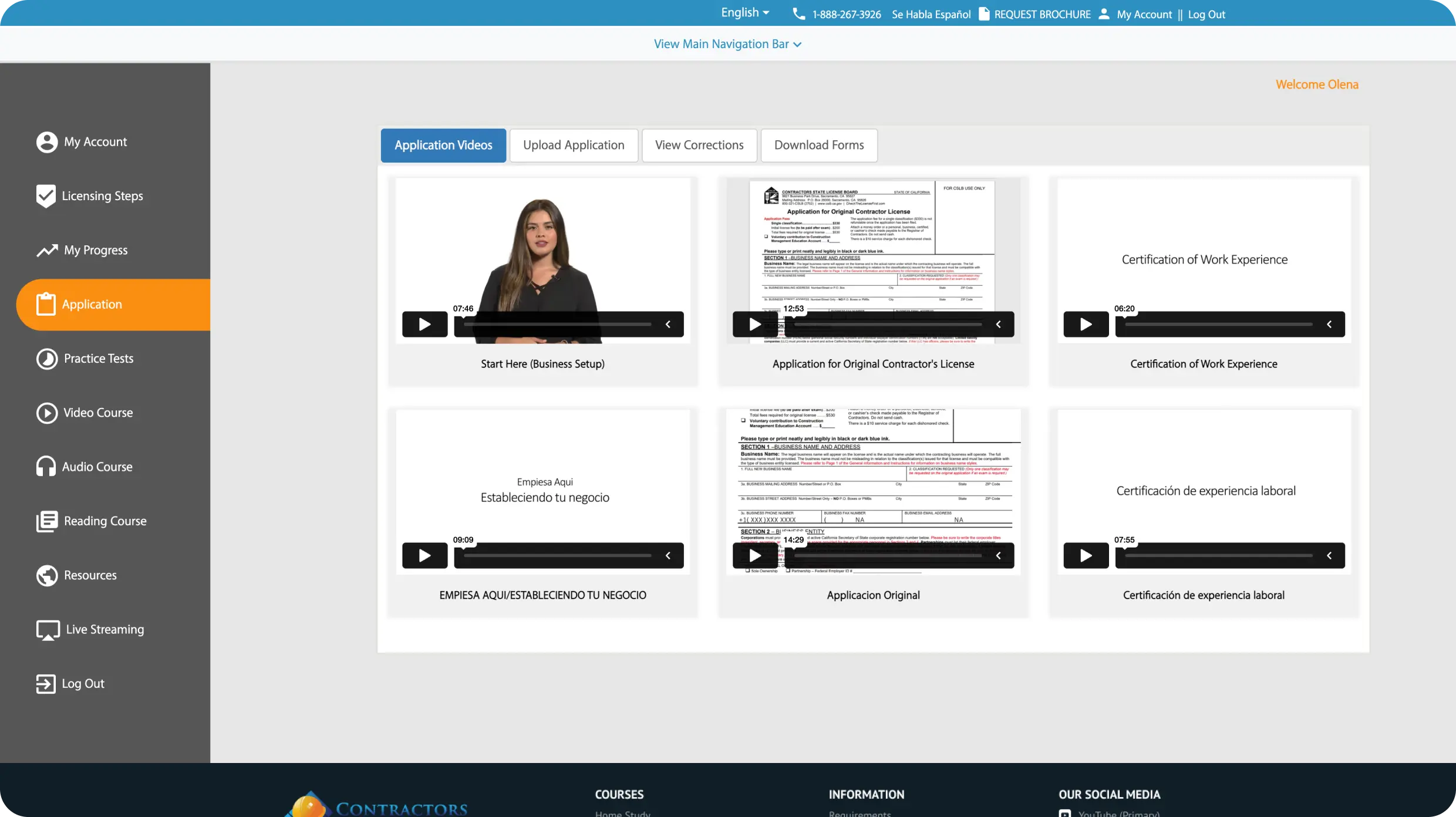 Contractor license exam preparation study session