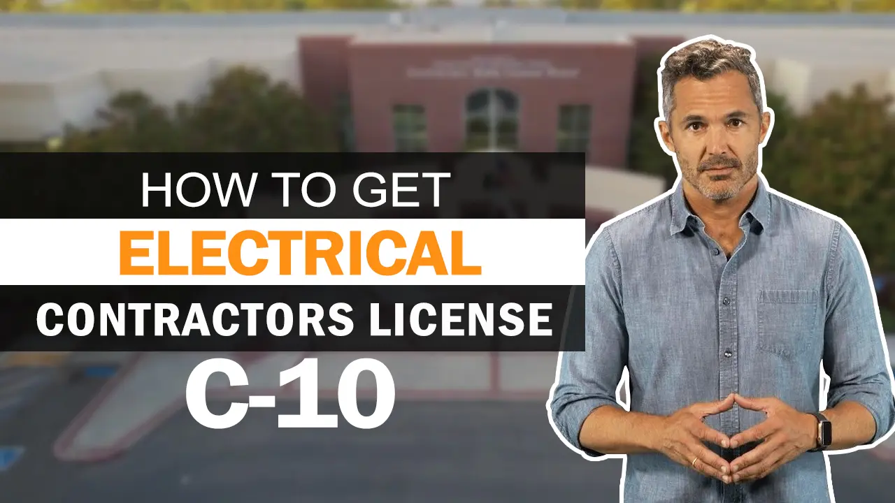 Watch information on how to get an electrical contractors license