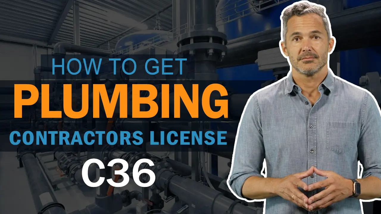 Watch information on how to get a plumbing contractors license