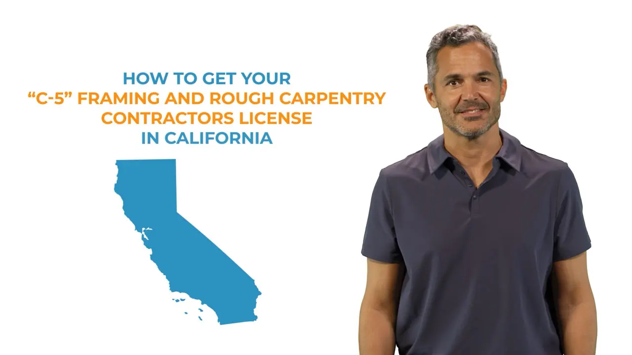 Watch video on how to get a framing contractors license