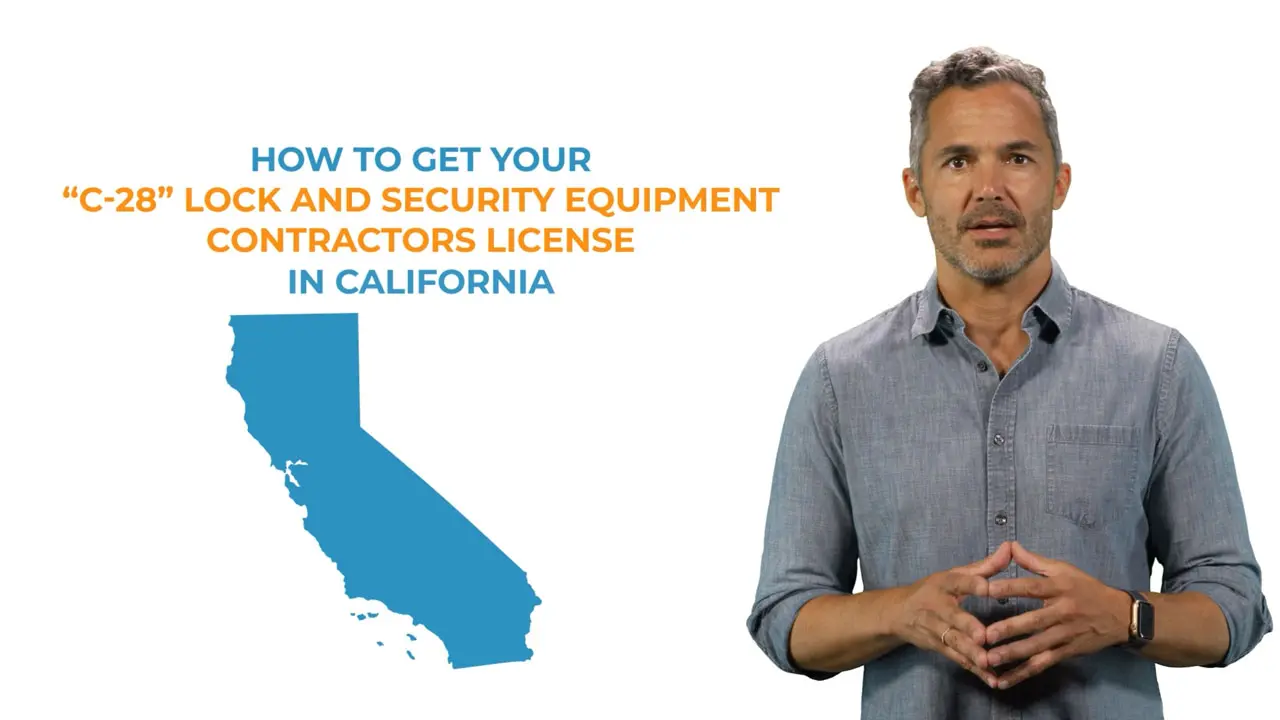 Watch video on how to get a locksmith contractors license