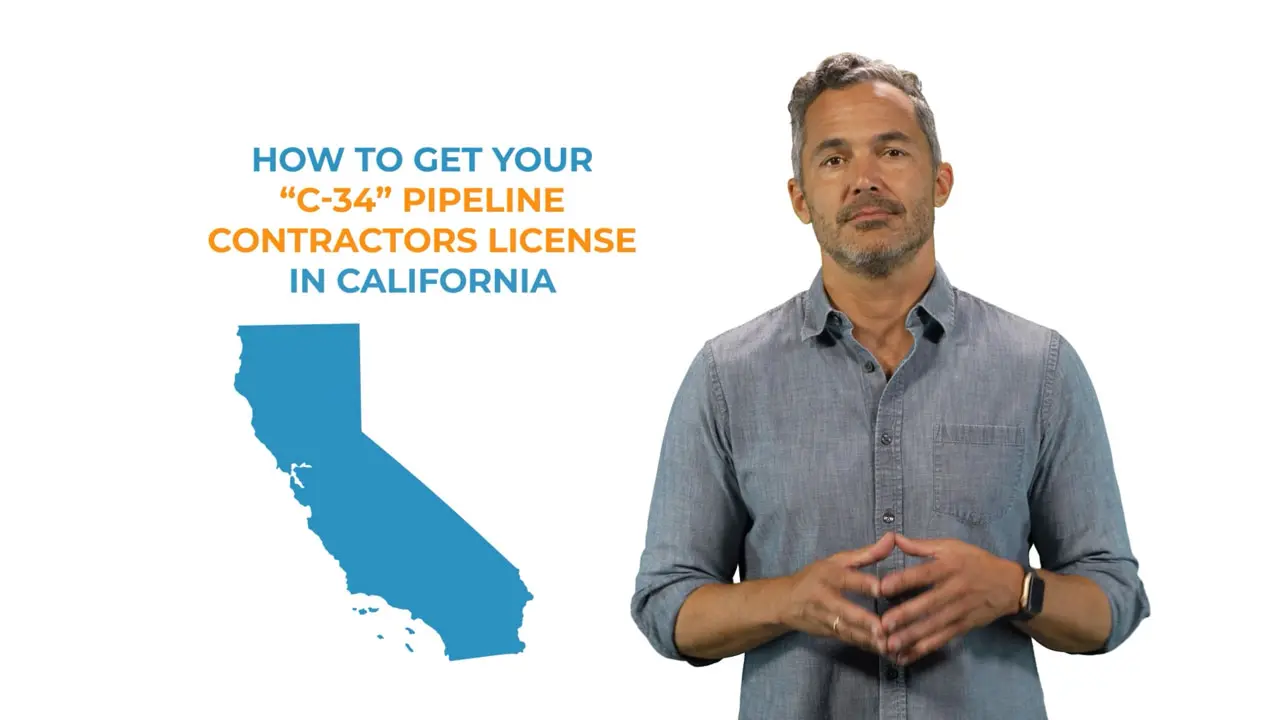 Watch video on how to get a pipeline contractors license