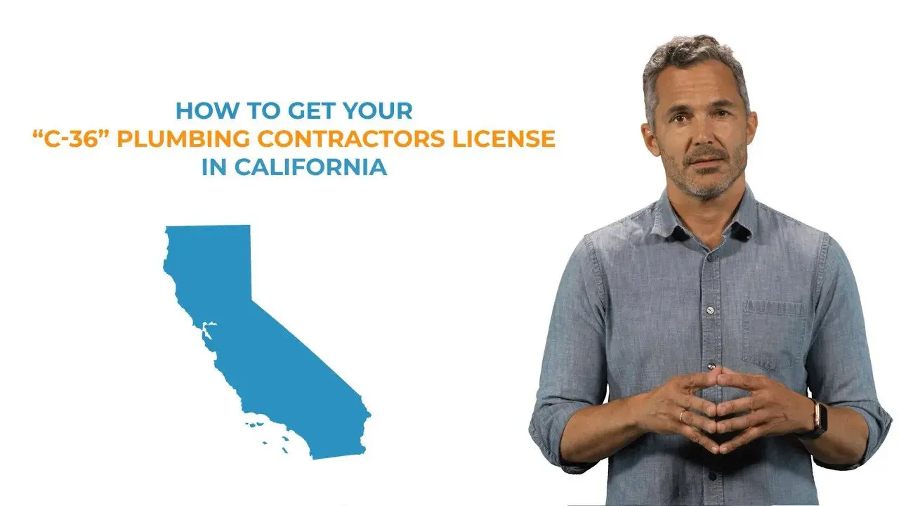 Watch video on how to get a plumbing contractors license