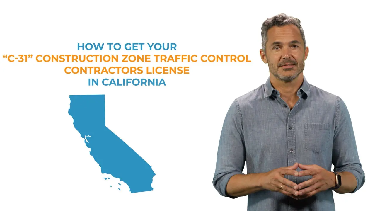 Watch video on how to get a traffic control contractors license