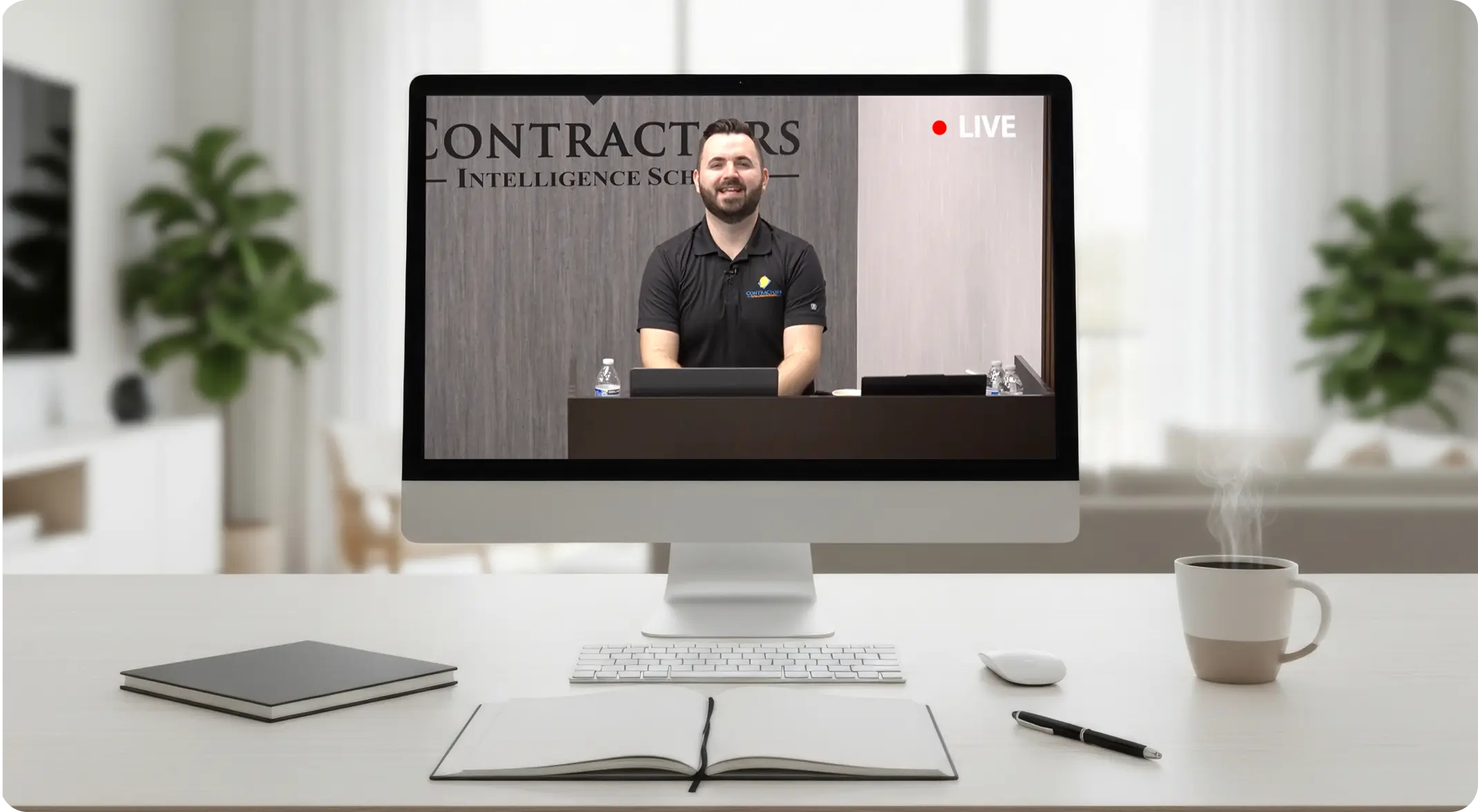 Live streaming contractor license class add-on option
