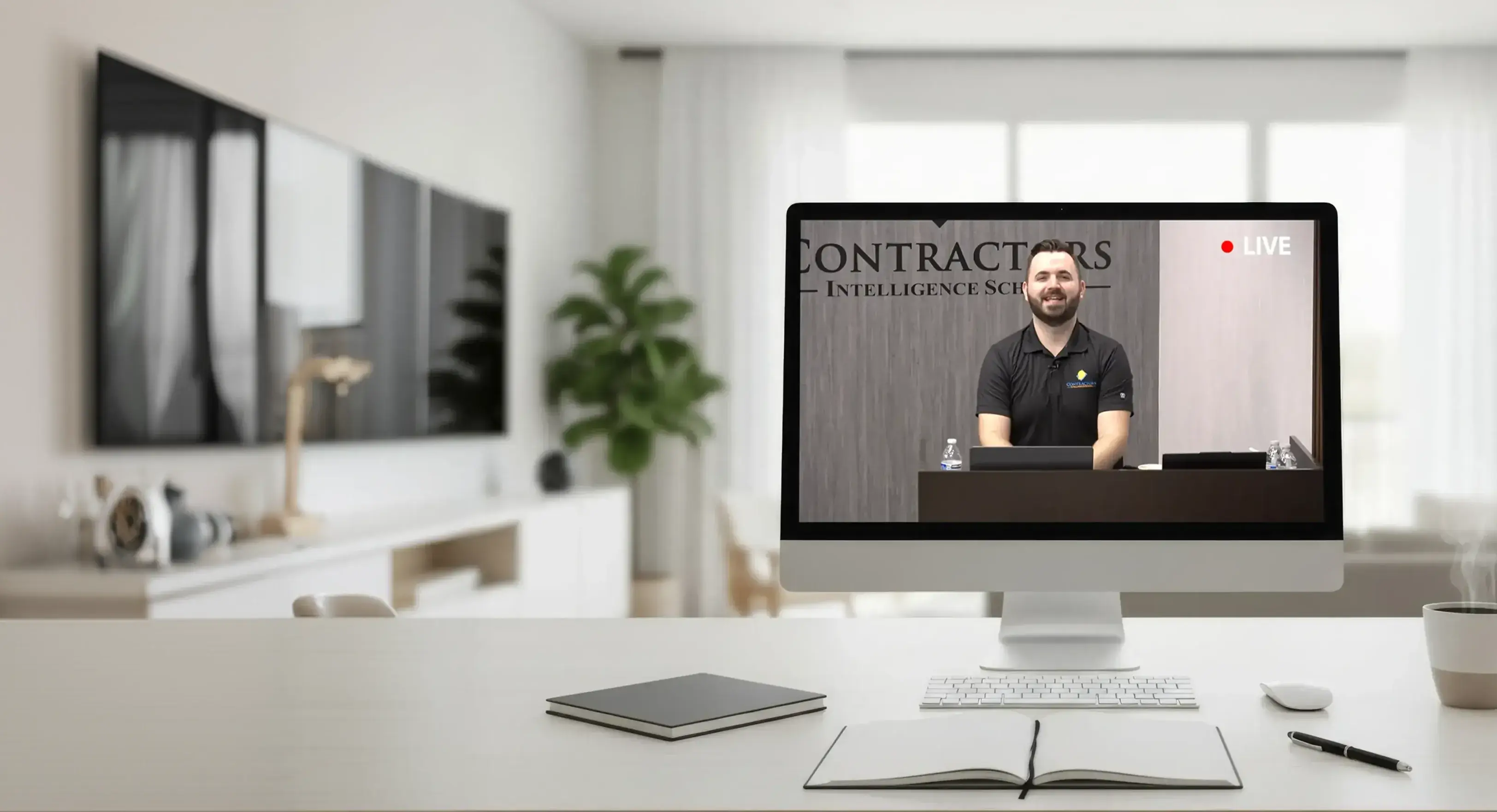 Live streaming course preview