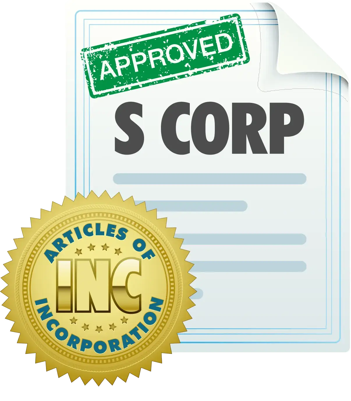 Approved S-Corporation registration for contractors