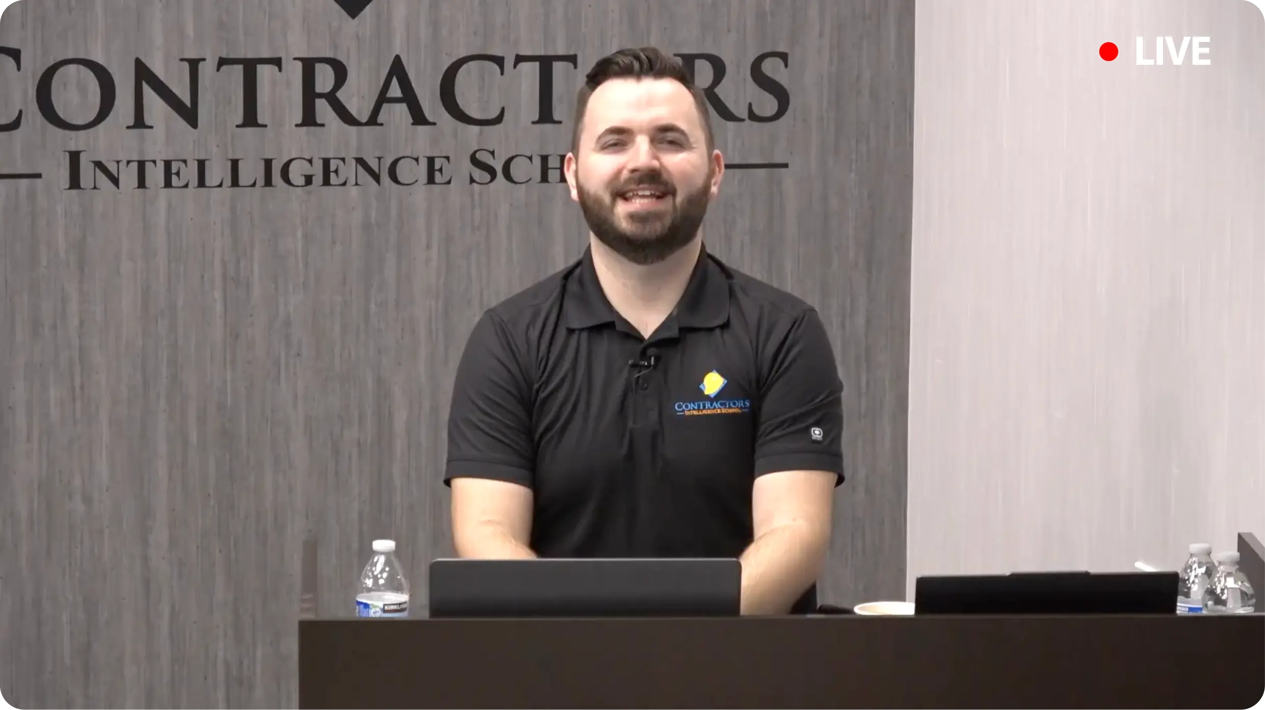 Contractor license course classroom experience