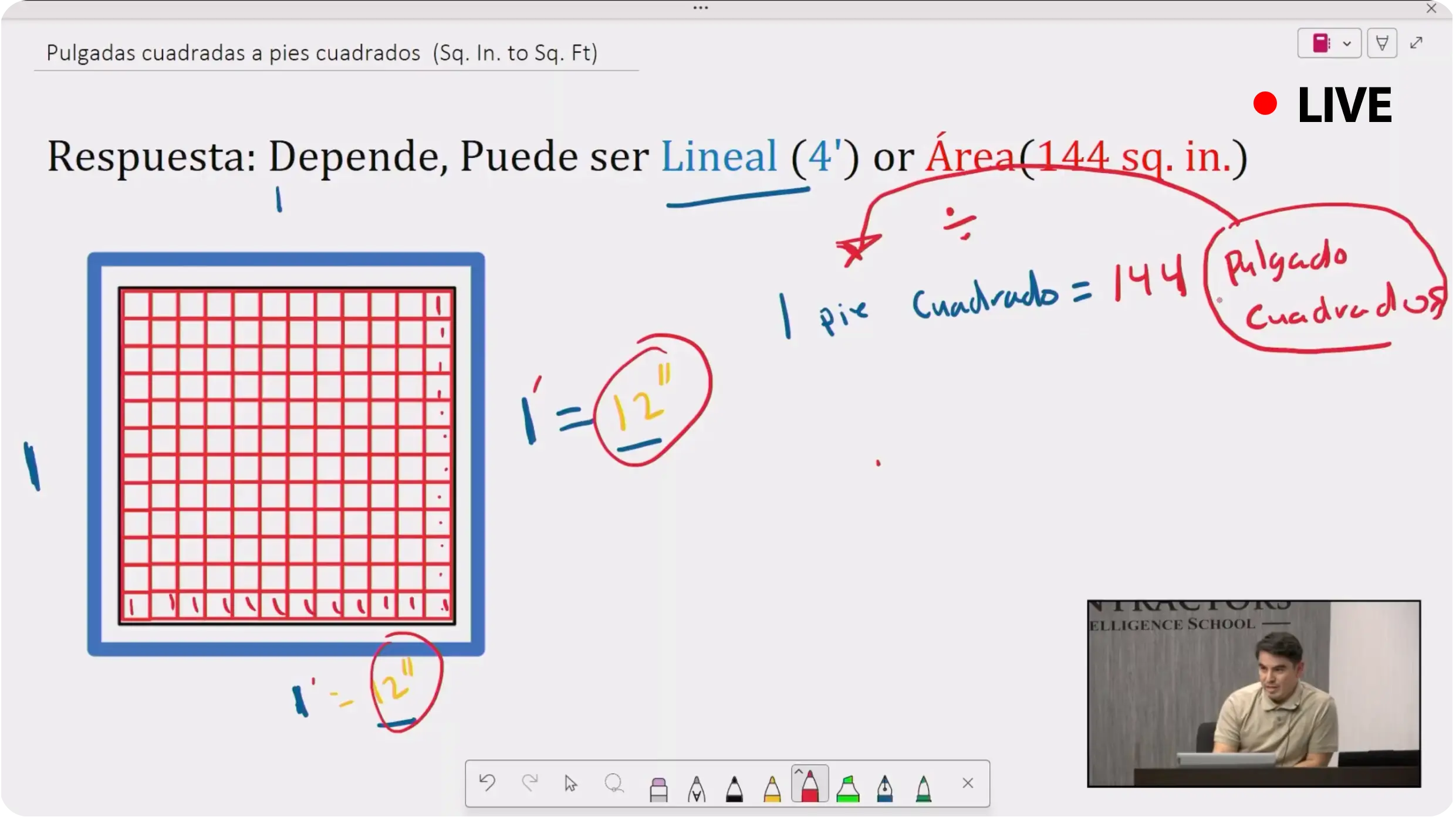 Contractor license exam preparation training