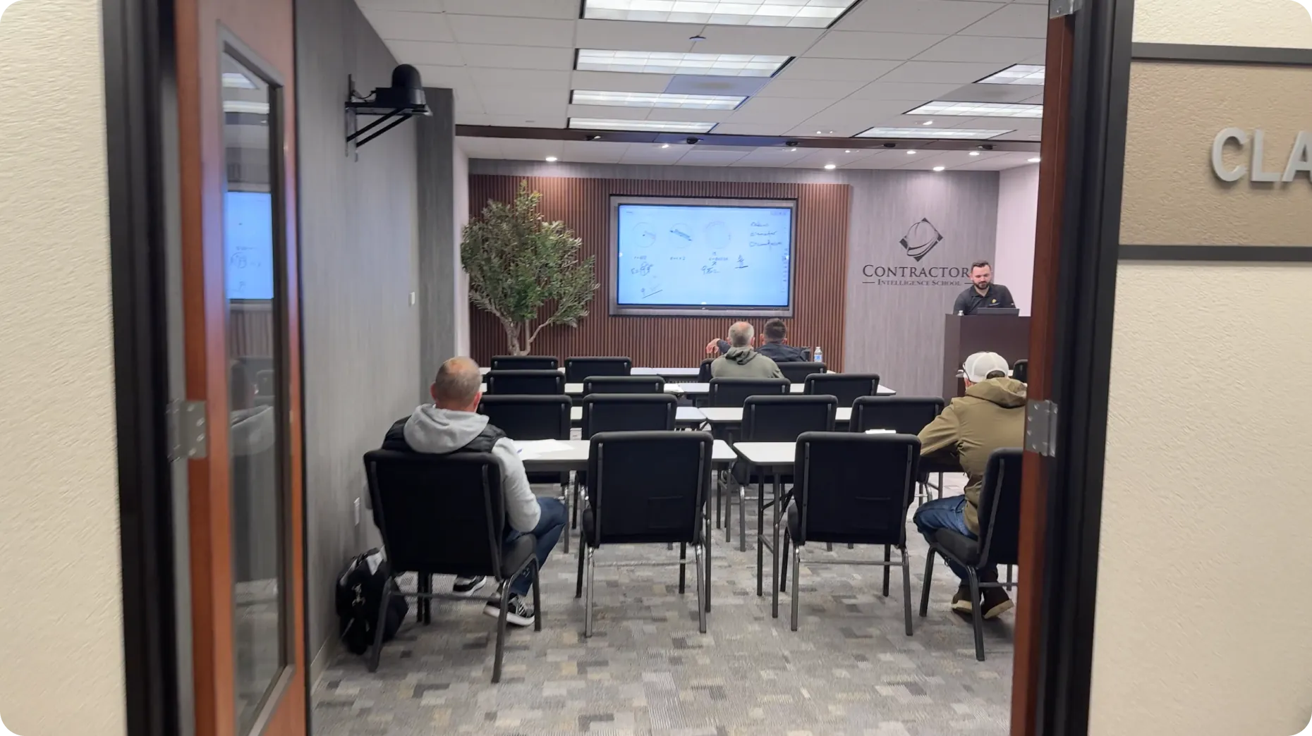 Students engaged in lesson