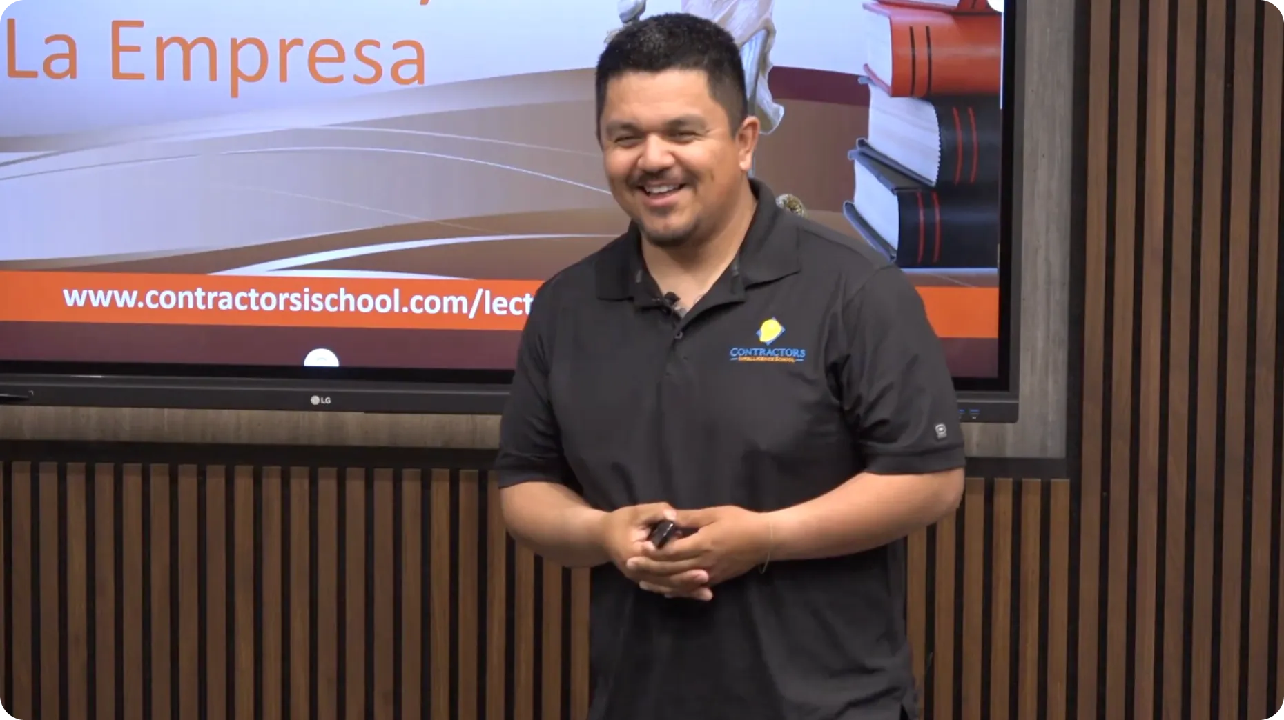 Hands-on training session