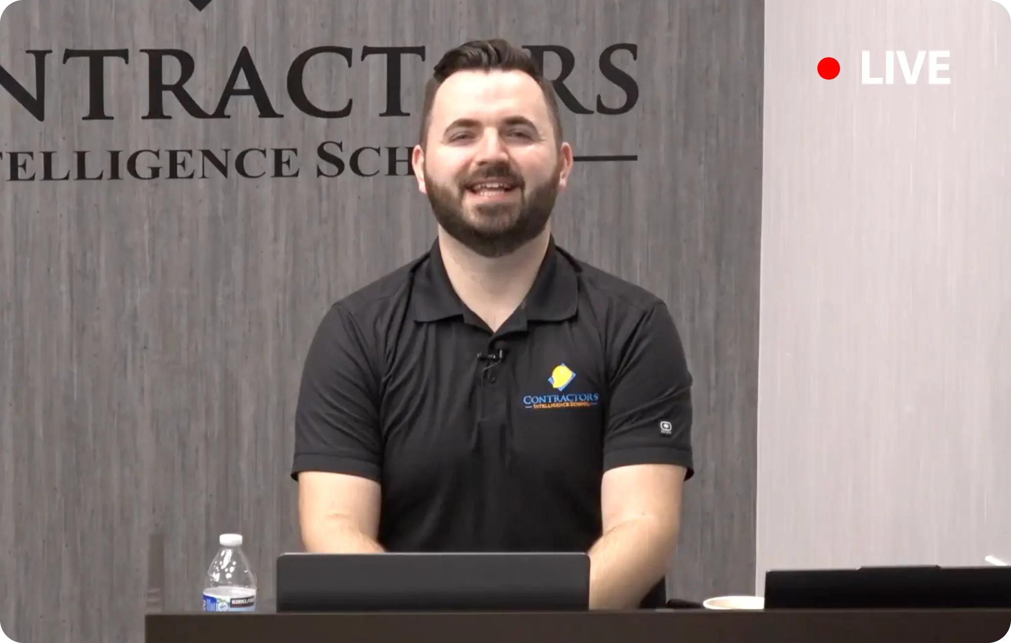 Live trade-specific contractor exam preparation class
