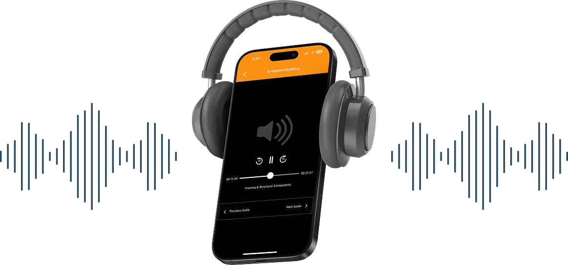 Online audio lessons for contractor license exam study