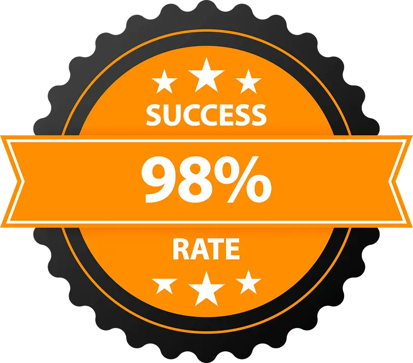 Verified contractor certification symbol