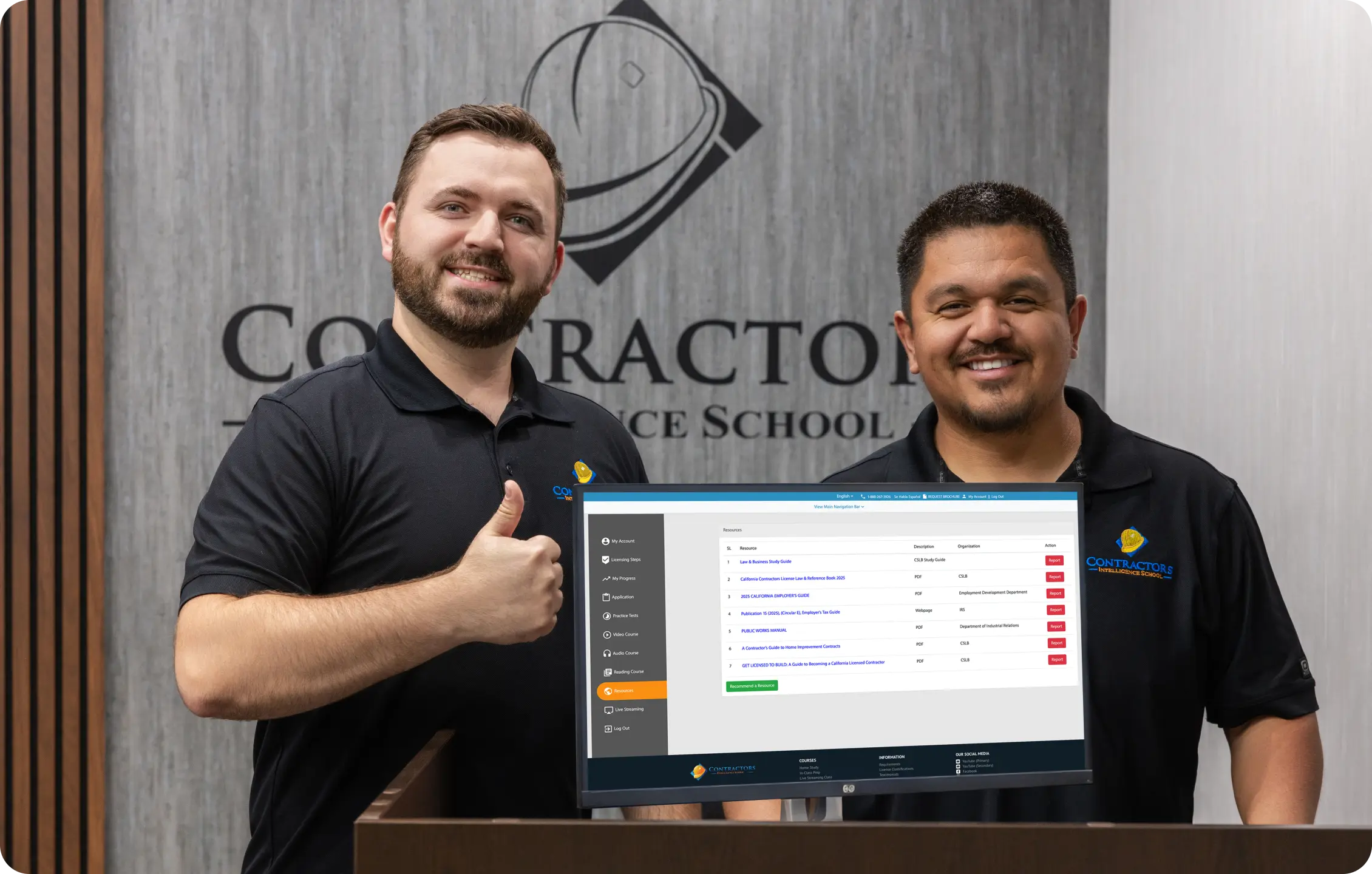 Contractor license exam study materials and lessons